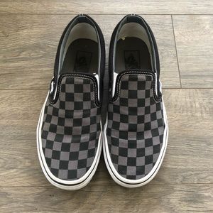 Checkered Vans